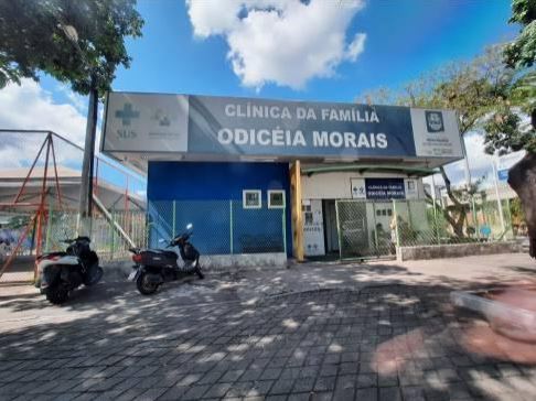 Visita a Clínica da Família Odicéia Morais