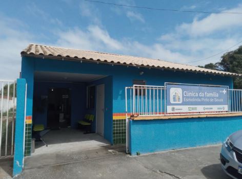 Visita a Clínica da Família Esmelinda Pinto de Souza
